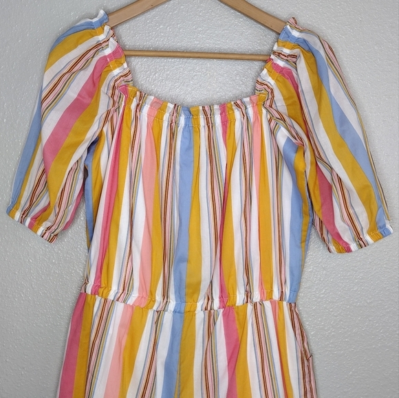 NWT Janie And Jack Striped Beachy Elastic Waist Romper Size XXL - Picture 5 of 14